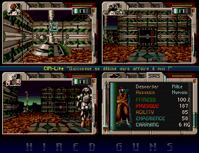 Dazeland: Amiga games: Hired Guns