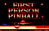 First Person Pinball